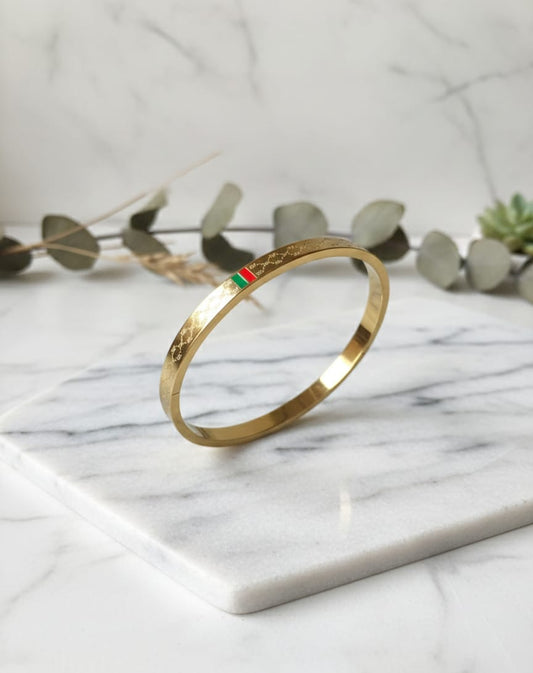 Eterna Stainless Steel Cuff Bracelet